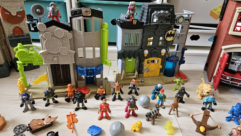Duzy zestaw Imaginext Fisher Price