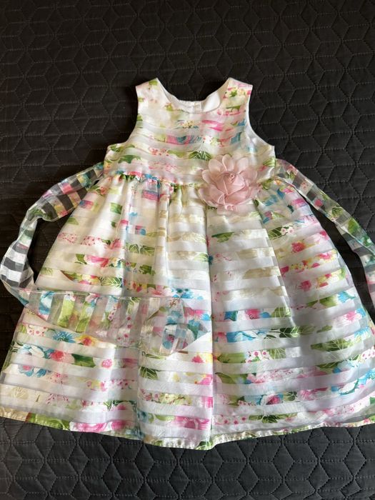 Святкова сукня у квіти