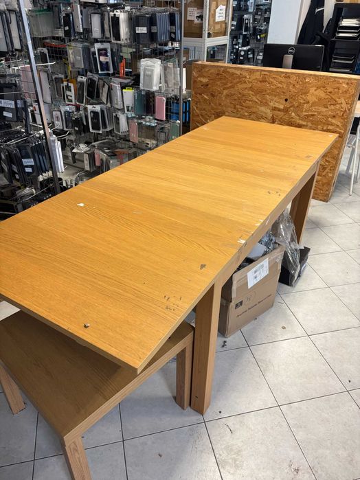 stół jadalniany rozkładany ikea Bjursta