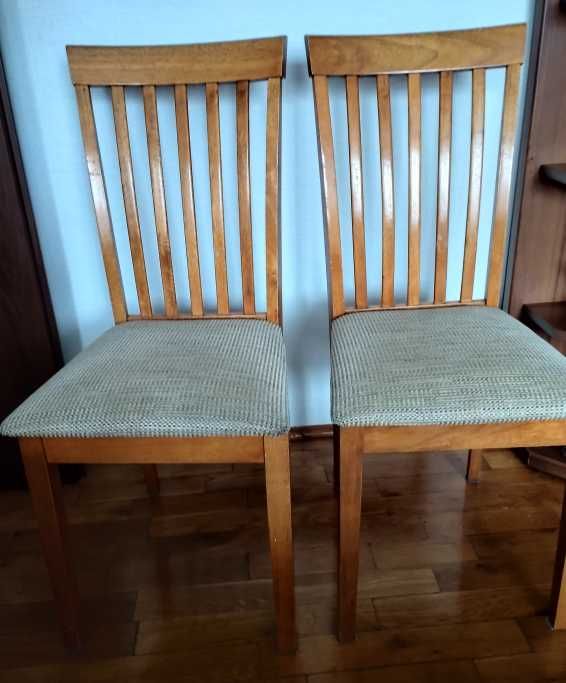 Zestaw czterech krzeseł Ładny Stan Krzesła Krzesło salon kuchnia 4 szt