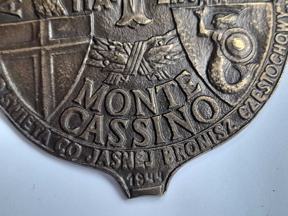 Ryngraf 2. Korpus Polski - Monte Cassino (10 Pułk Artylerii Ciężkiej)