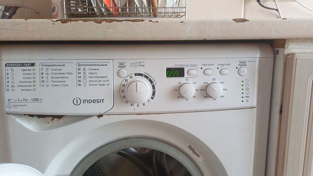 Стиральная машина indesit. пральна машина 7кг