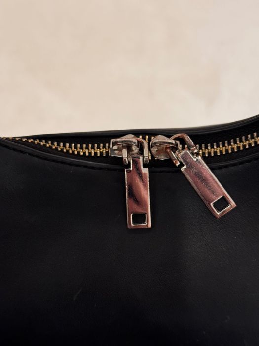 Сумка Mango з еко-шкіри чорна (б/в)