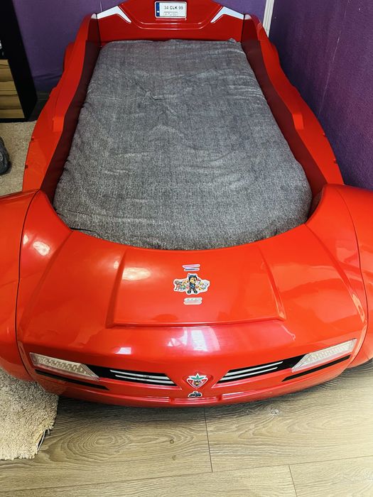 Ліжко машинка Cilek червона