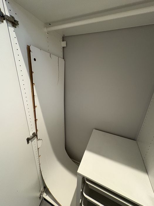 Biała szafa FORSAND / PAX IKEA 100x60x201cm