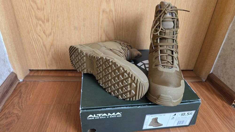 Черевики тактичні Altama - Raptor 8 Safety Toe - Coyote - 322003 43.5 ...