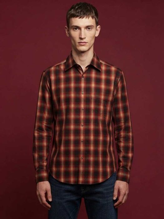 Hugo Boss рр M рубашка из хлопка
