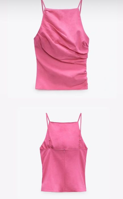 Zara рожева майка