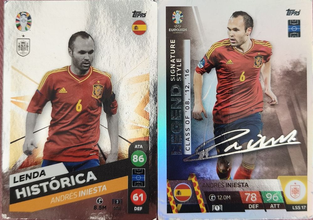 INIESTA Legend 2024 e autografada