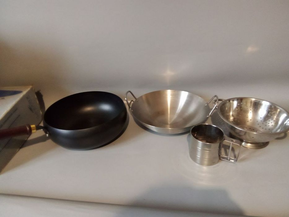 Сковородка сковорода Большая 5 литров,Друшлаг сито для муки Новые