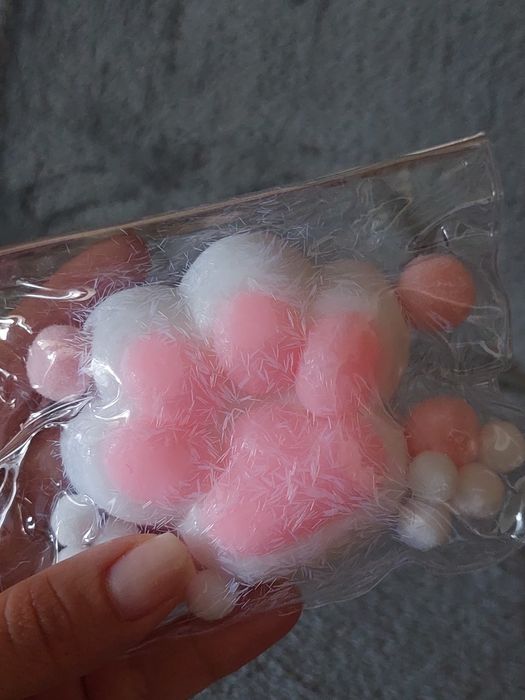 Іграшка-антистрес, лапка котика, таба лапка, сквіш