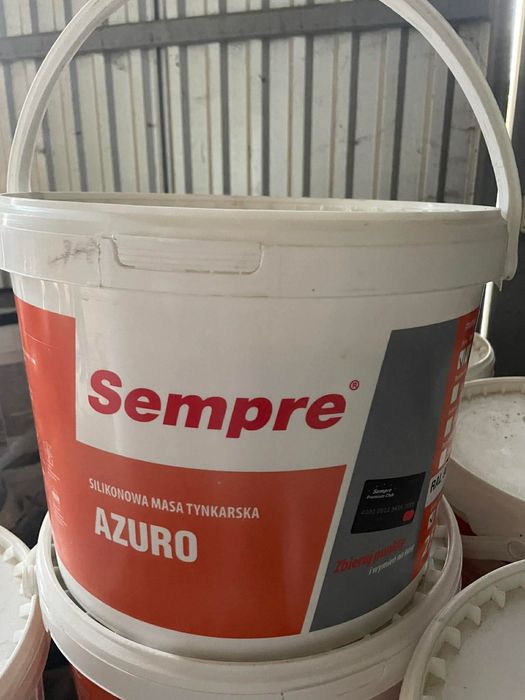 tynk silikonowy Sempre Azuro Premium.