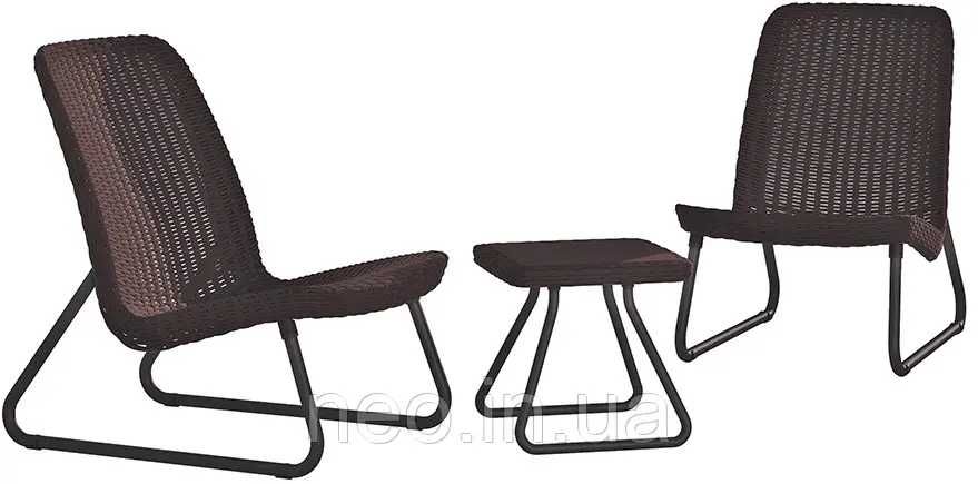 Набір пластикових садових меблів Keter Rio Patio Set 211429