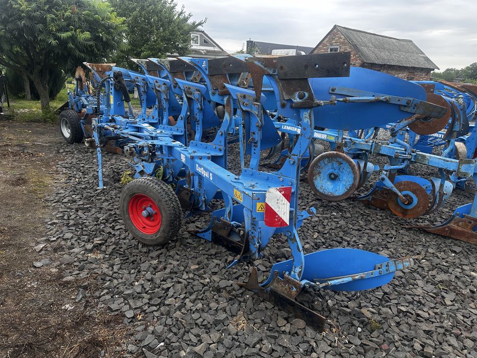 Lemken EurOpal 5 4-корпусний 3+1 полосовий ідеальний стан. Як opal 110, RABE Kuhn  плуг