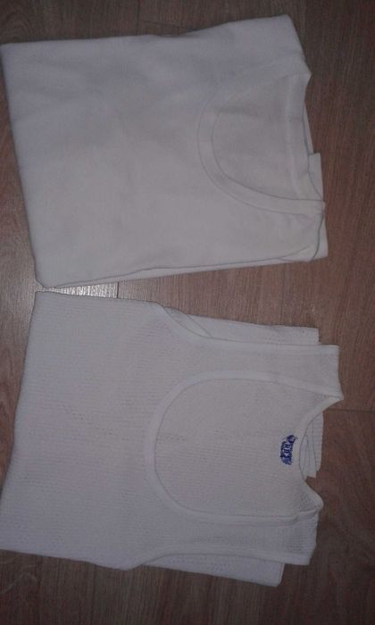 Komplet Podkoszulek męski XL biały bielizna
