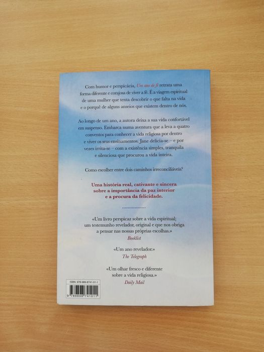 Livro " Um Ano de Fé" de Jane Christmas