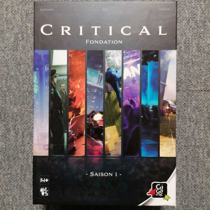 Critical - Fondation Saison 1 - jogo de role-play RPG