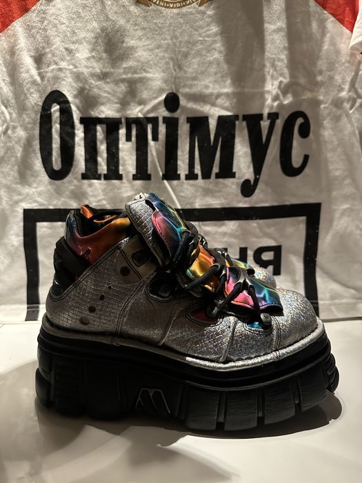 New rock взуття низьке різнокольорове