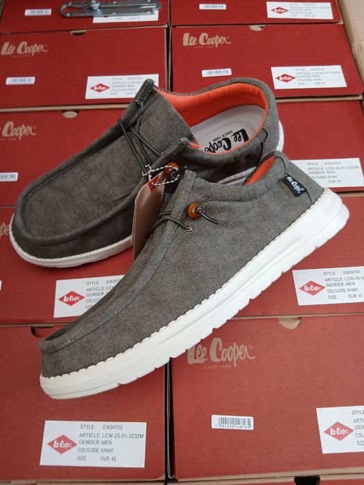 Чоловічі оригінальні макасини Lee Cooper lcw-25-01-3232m: 1 600