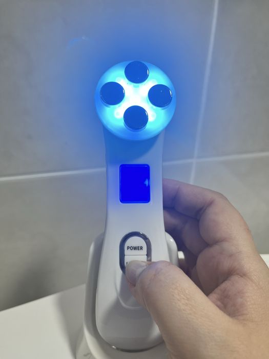 Мікротоковий масажер, ультрозвуковий мікроток зі світлотерапією