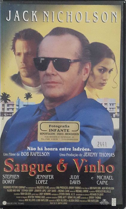 89° Pack de 8 filmes VHS