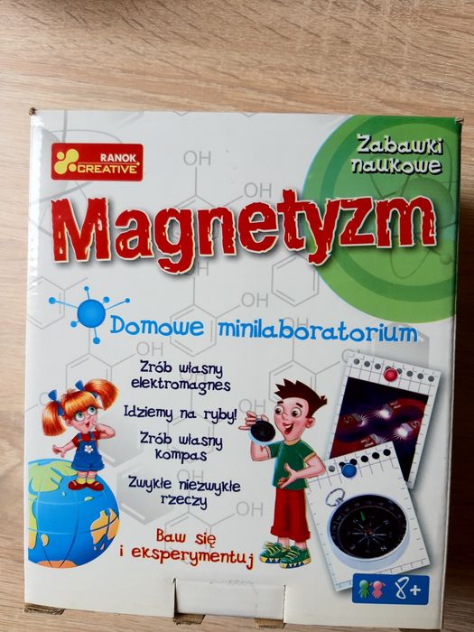Zestaw naukowy kreatywny MAGNETYZM