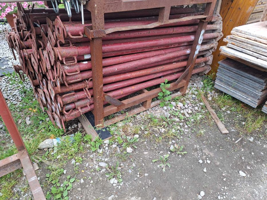 Stemple budowlane, podpory metalowe sztyce,steple Transport
