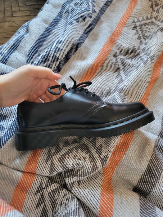 Dr. Martens 1461 — Mono Black Smooth