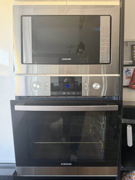 Plyta gazowa piekarnik mikrofalówka Samsung