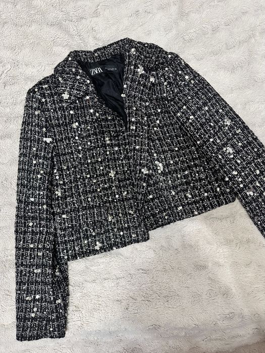 Твідовий піджак ZARA