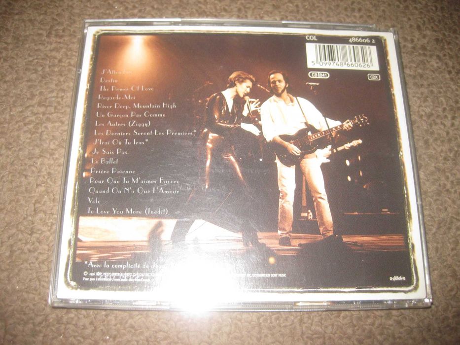 CD da Celine Dion "Live á Paris"