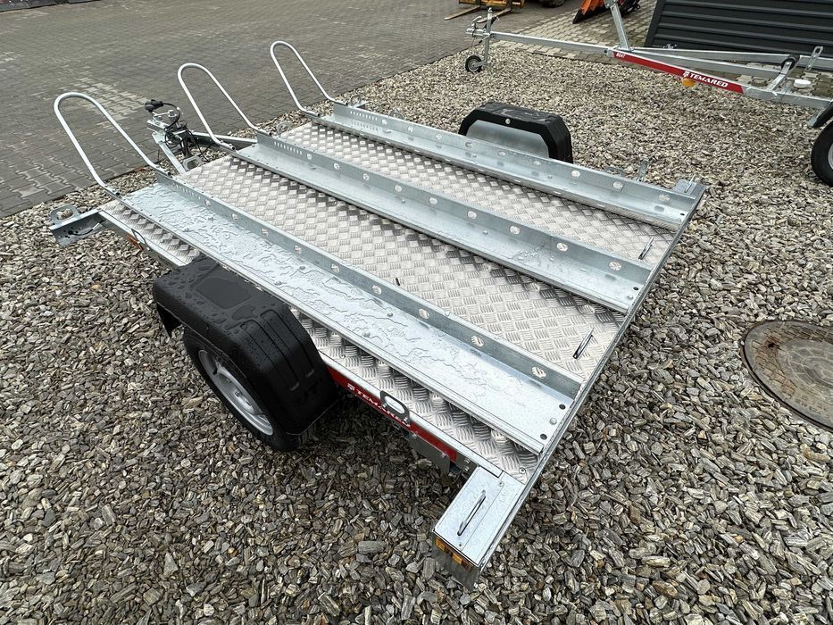 TEMARED MOTO 3 Premium DMC 750 kg na 3 motocykle podłoga ALU LED