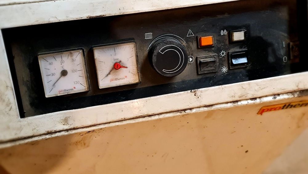 Котел газовий protherm 25kw,чугунний,б/у.