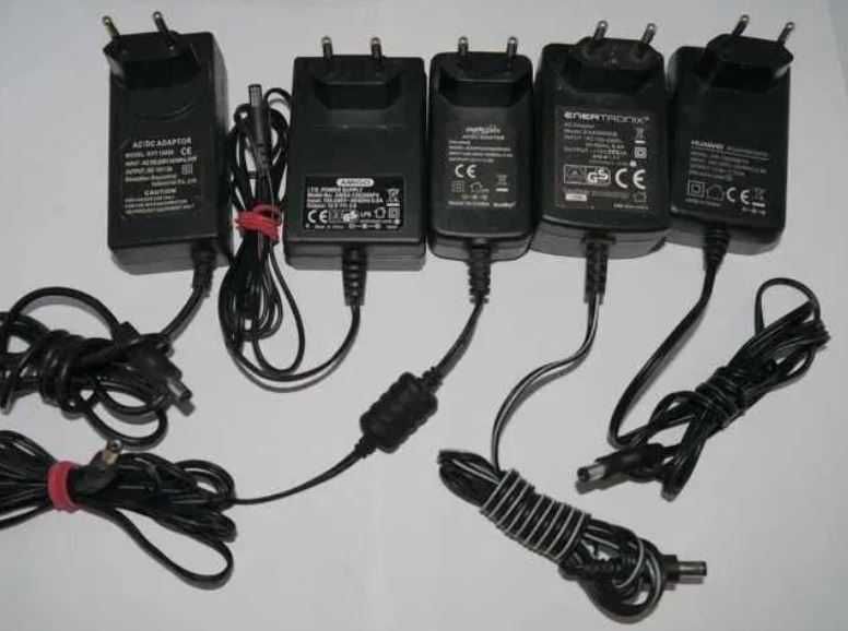 5 x Zasilacz impulsowy wtyczkowy 12V 2A 24W