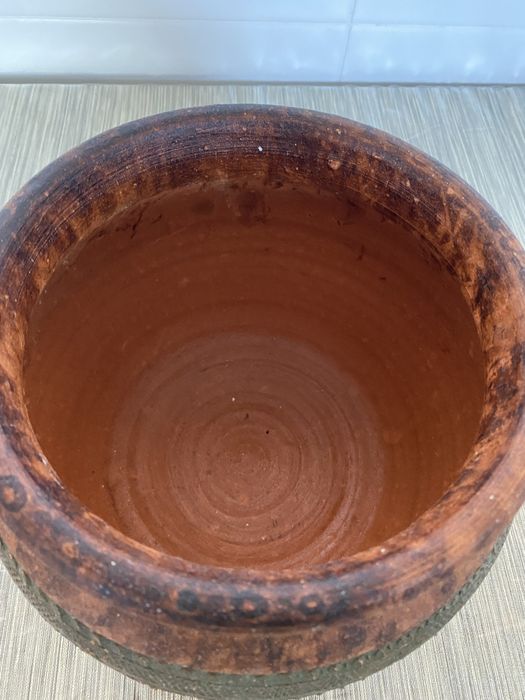 Vaso de cerâmica vintage