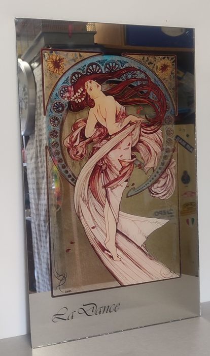 Espelho com Gravura - 50x31