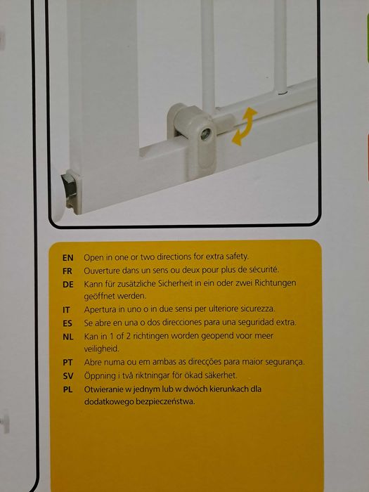 Barreira Segurança Escadas Safety 1St + 2 extensões