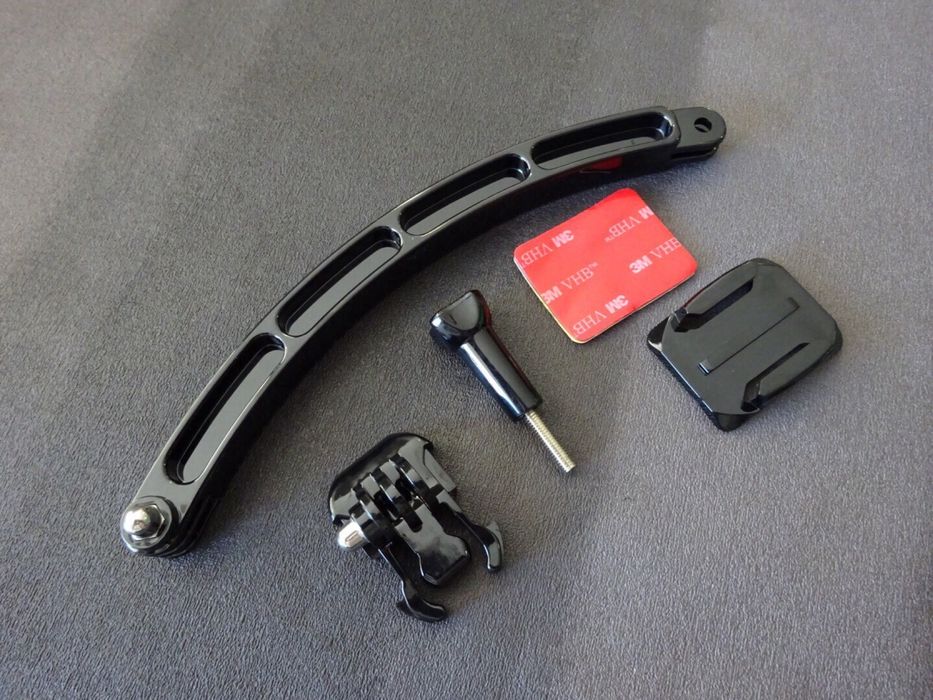 Extensão Capacete Action Cams - Gopro, SJCAM, Xiaomi, Rollei...