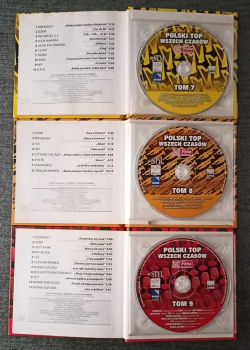 Polski Top Wszech Czasów - Trójka - 9xCD
