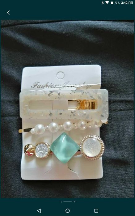 Продам бижутерию: Броши, браслет, заколки