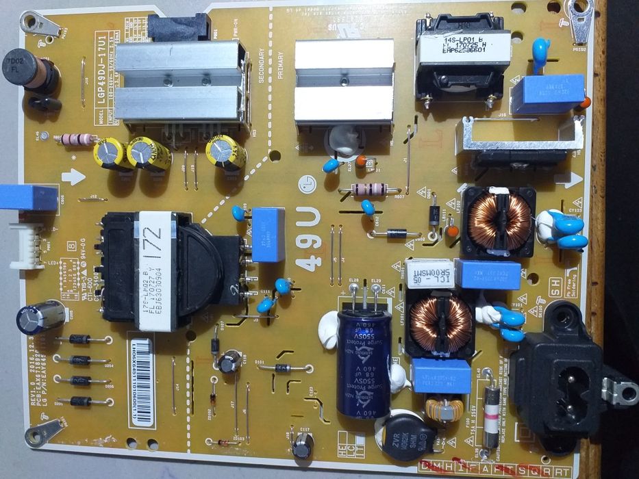 Fonte Alimentação  LGP49DJ 17U1
