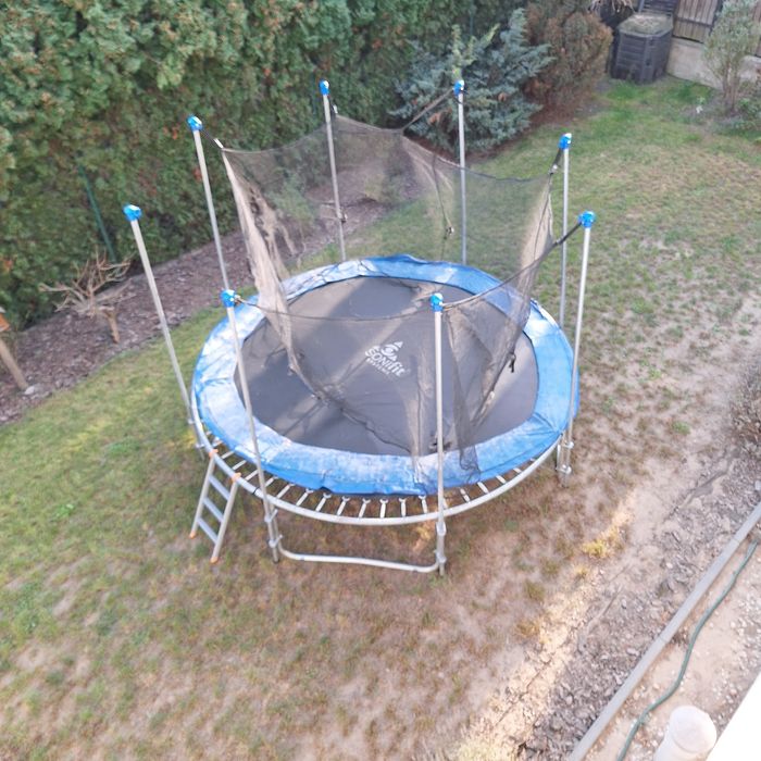 Trampolina ogrodowa SoniFit PRO 10 Ft (305 cm, 4 podwójne nogi)