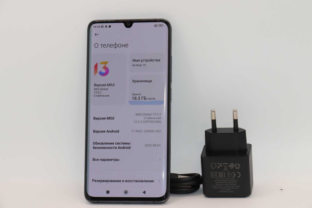 Xiaomi Mi Note 10 6/128GB Black!