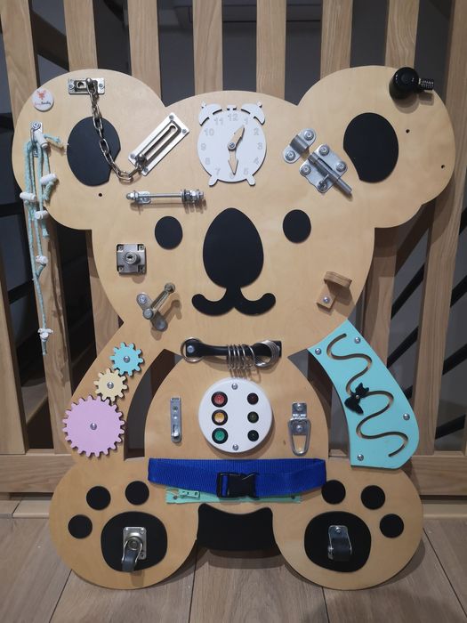 Tablica manipukacyjna miś koala