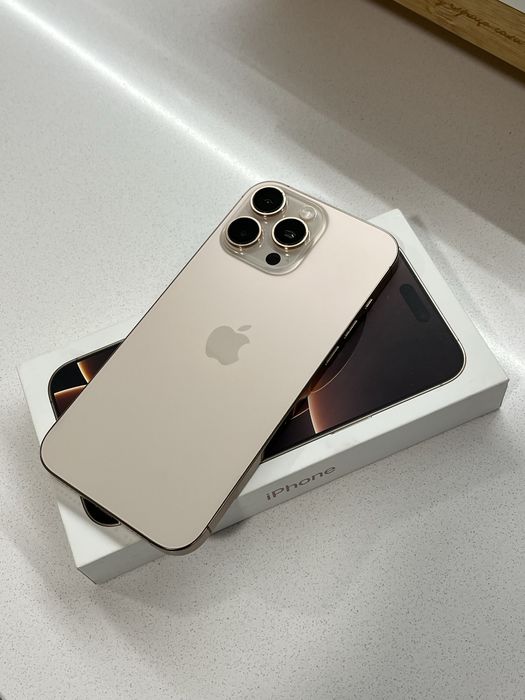 Iphone 16 Pro Max 256GB Desert Titanium Excelente estado Original