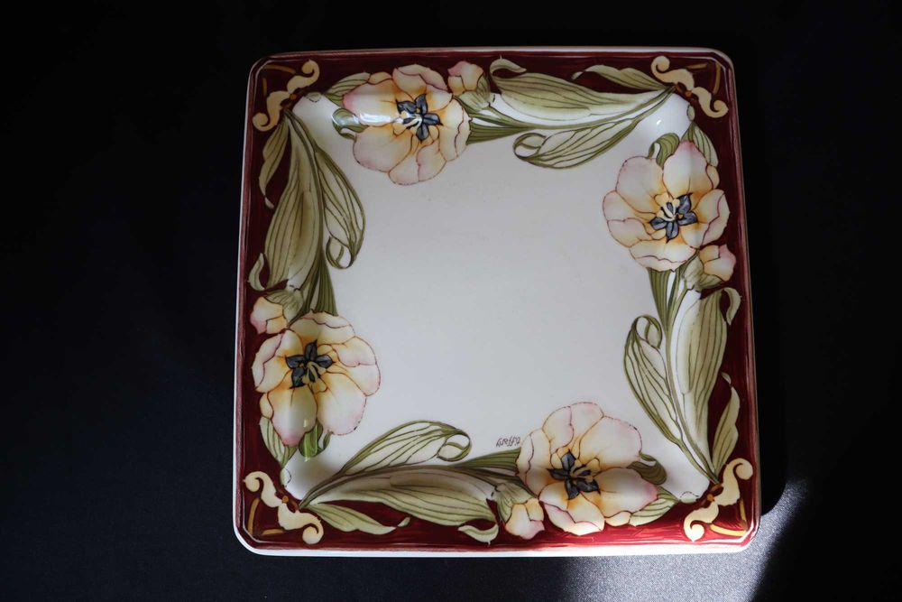 Tiffany Boutique Italy Włoska ceramika talerz sygnowany b052702