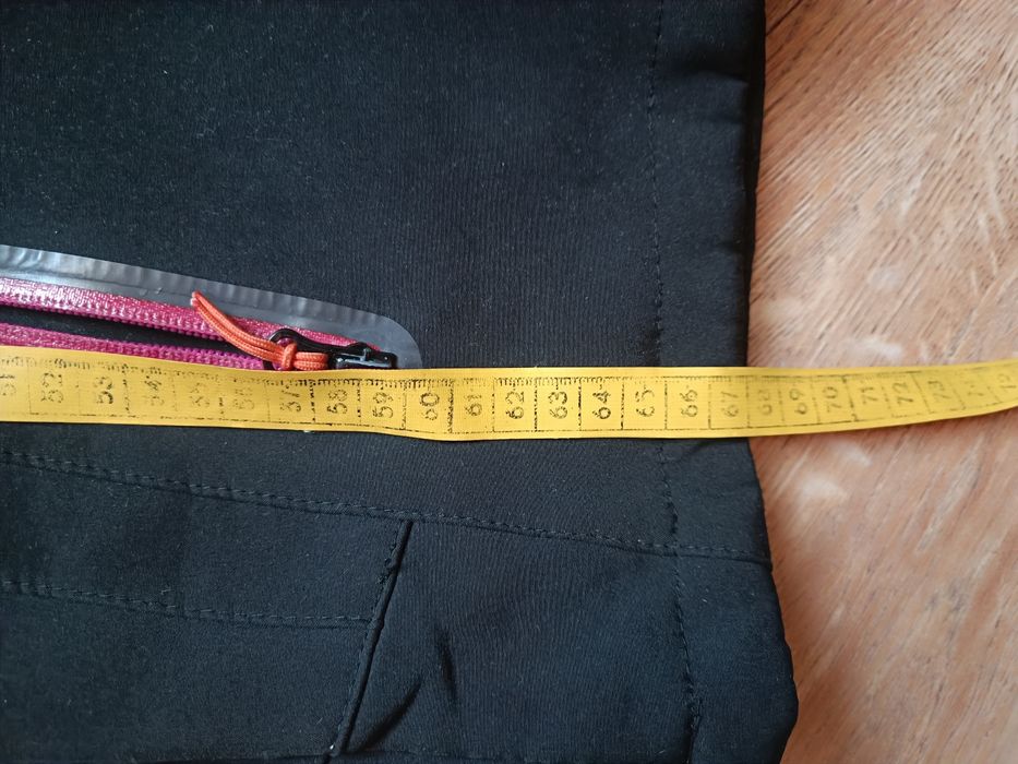 Damska kurtka Softshell ardon floret czarna z różowymi detalami