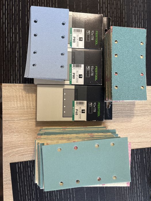 Papiee scierny do szlifierki oscylacyjnej 93/178