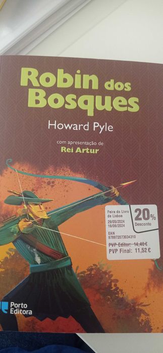 Livro Robin dos Bosques - novo (#clássicos)
