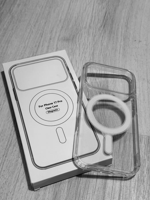 Case/Etui z MagSafe do iPhone 17 PRO przezroczyste/clear
